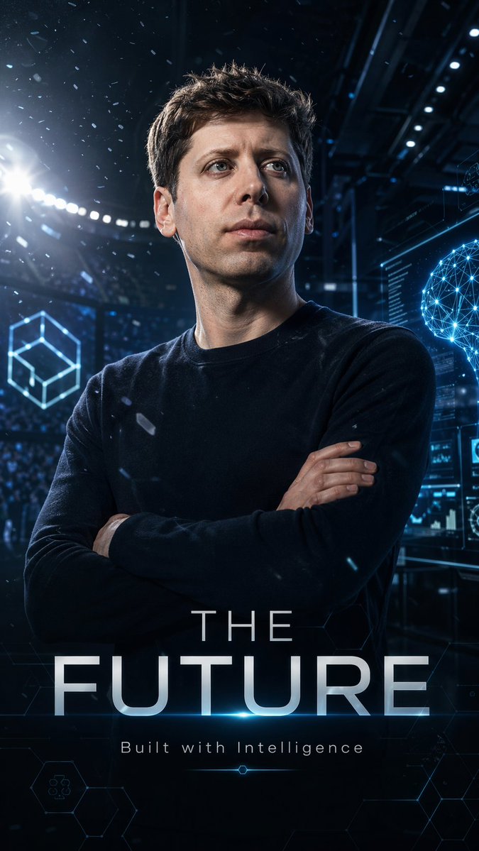 Futuristic AI Sports Poster - GPT Image 2 prompt example