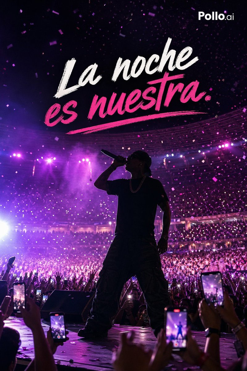 Neon Arena Concert Ad Poster - esempio di prompt GPT Image 2