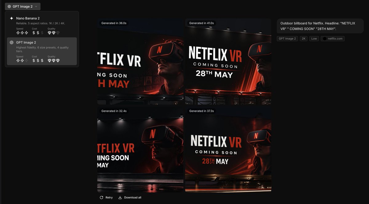 Brand Guide to Ad Concepts UI - GPT Image 2 prompt example