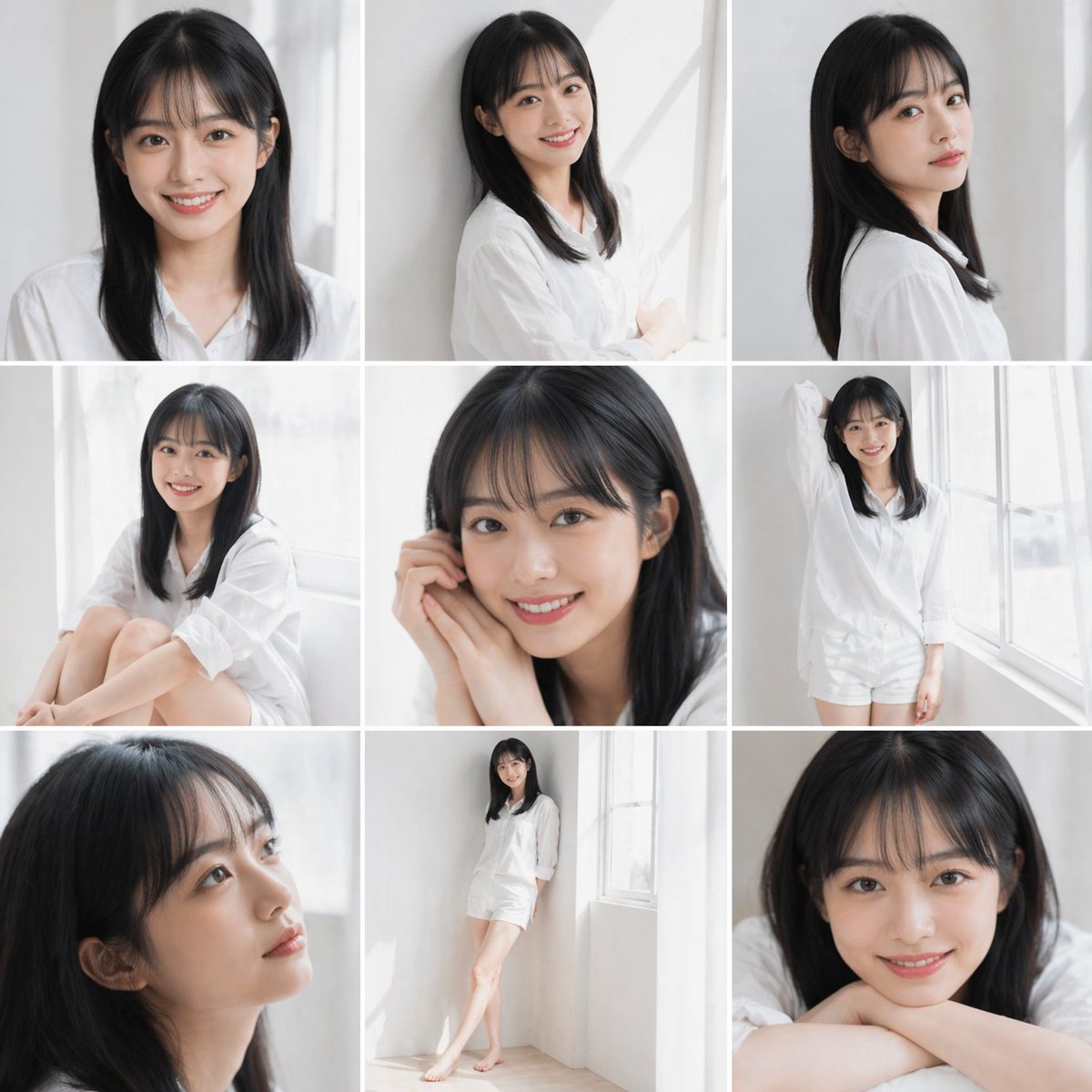 Clean Japanese/Korean Style Photoshoot - GPT Image 2 Prompt-Beispiel