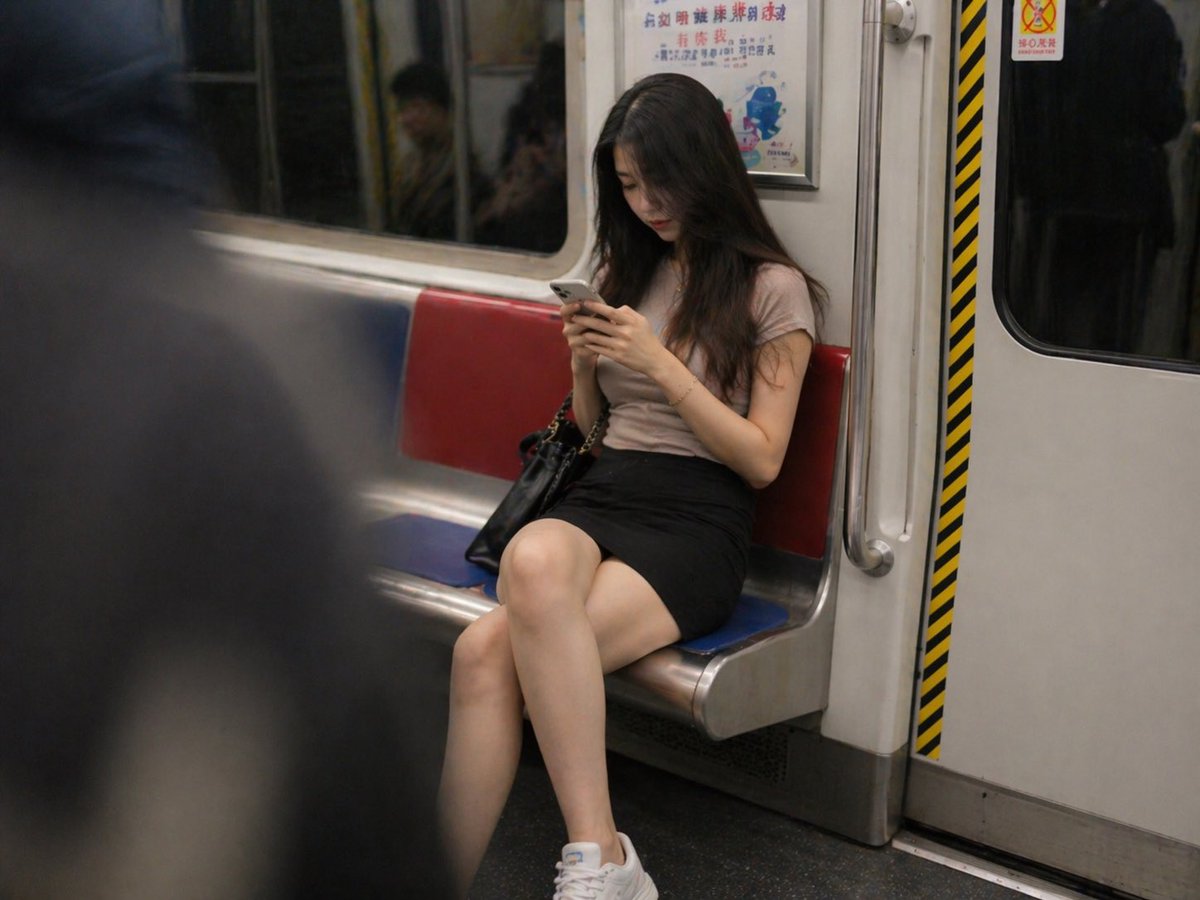 Subway Candid Photo Prompt - GPT Image 2 prompt example