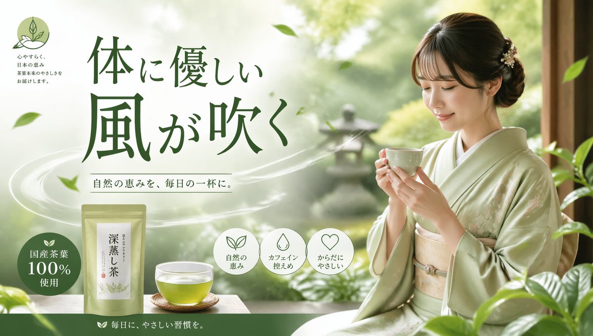 Tea Brand Product Advertisement Mockup - GPT Image 2 prompt example