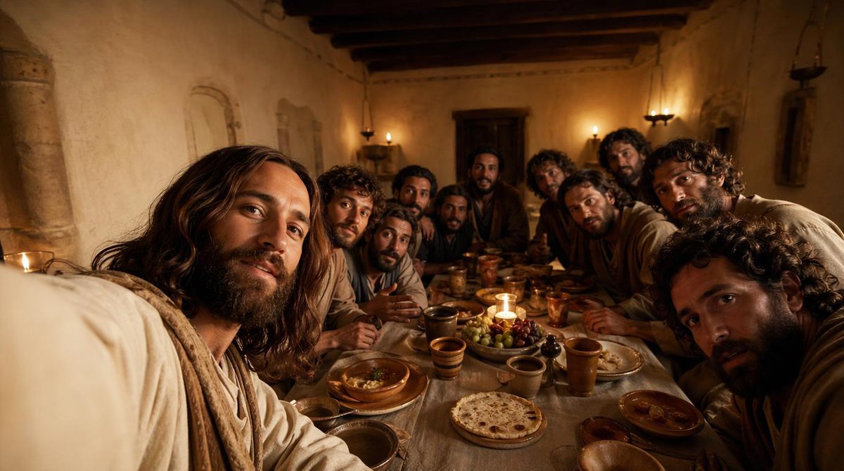 Cinematic Last Supper Scene - esempio di prompt GPT Image 2