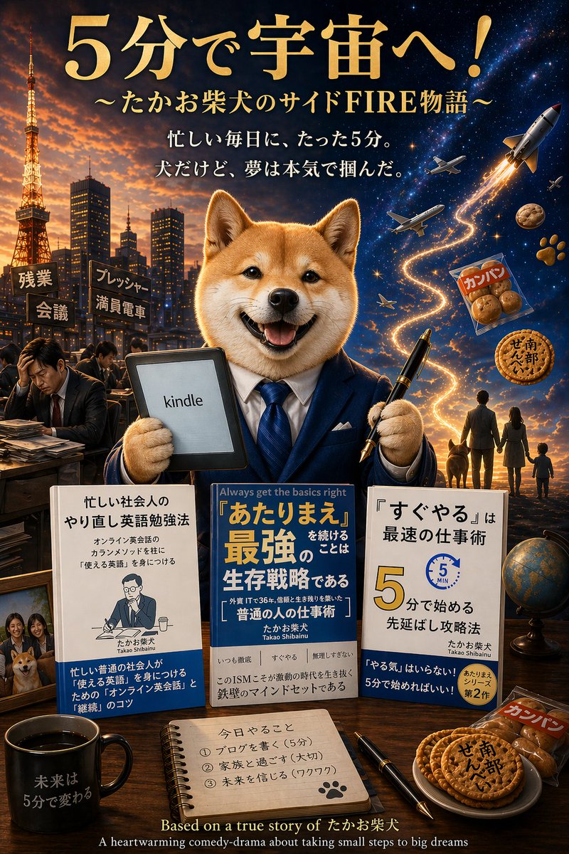 Shiba Inu Space Dream Poster - esempio di prompt GPT Image 2
