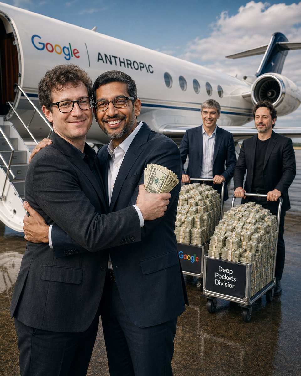 Corporate Cash Private Jet Satire - GPT Image 2 prompt example