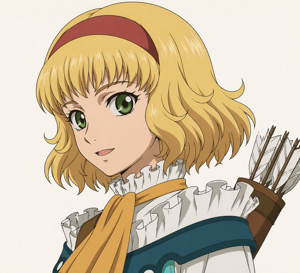 Anime Archer Portrait with Censored Face - esempio di prompt GPT Image 2