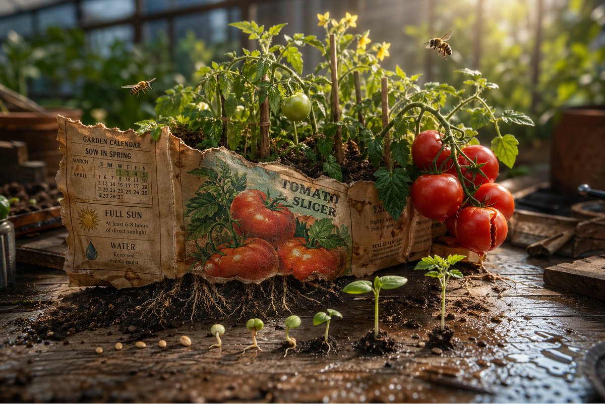 Magical Seed Packet Diorama - GPT Image 2 Prompt-Beispiel