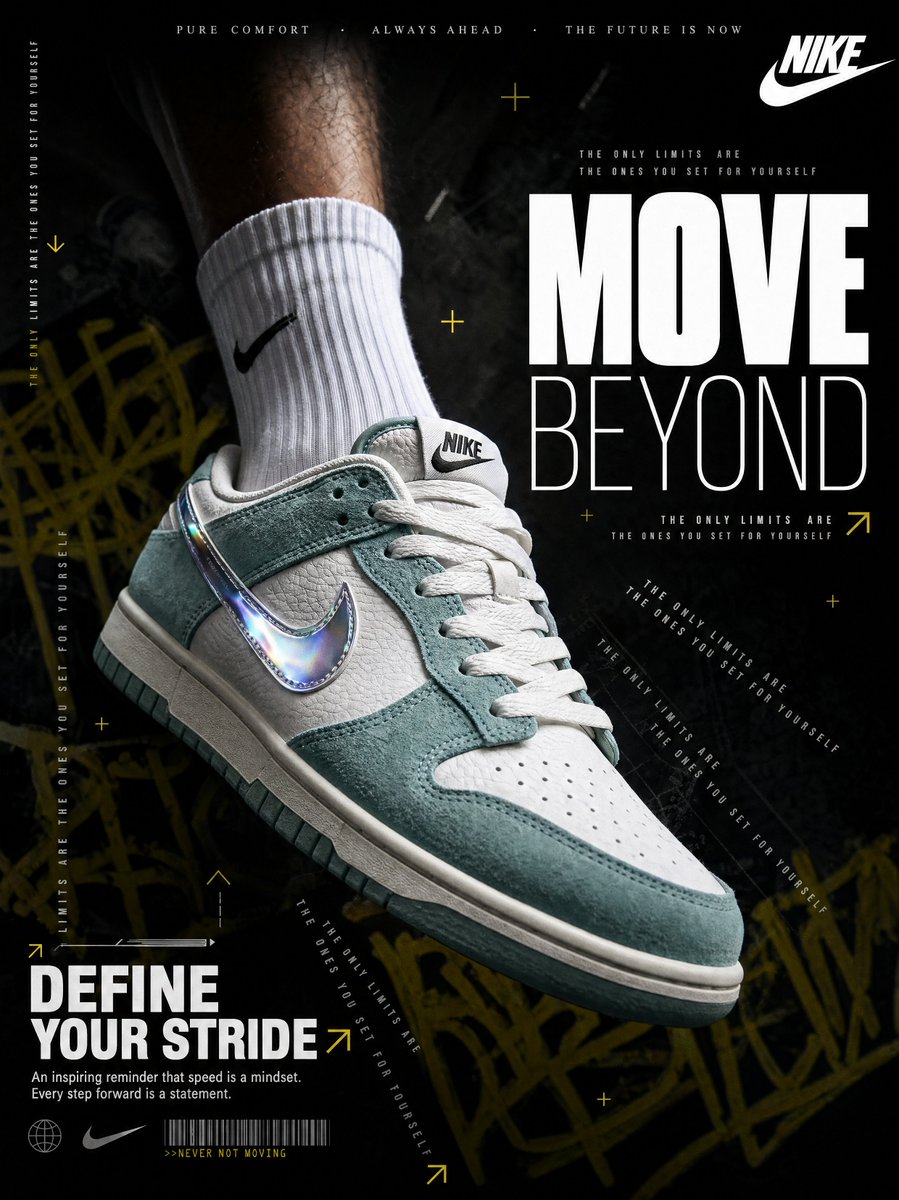 4K Nike Sneaker Advertisement Prompt - GPT Image 2 prompt example