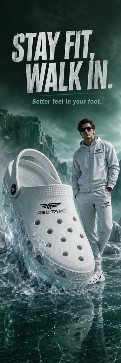 Creative Footwear Concept Ad - GPT Image 2 prompt example