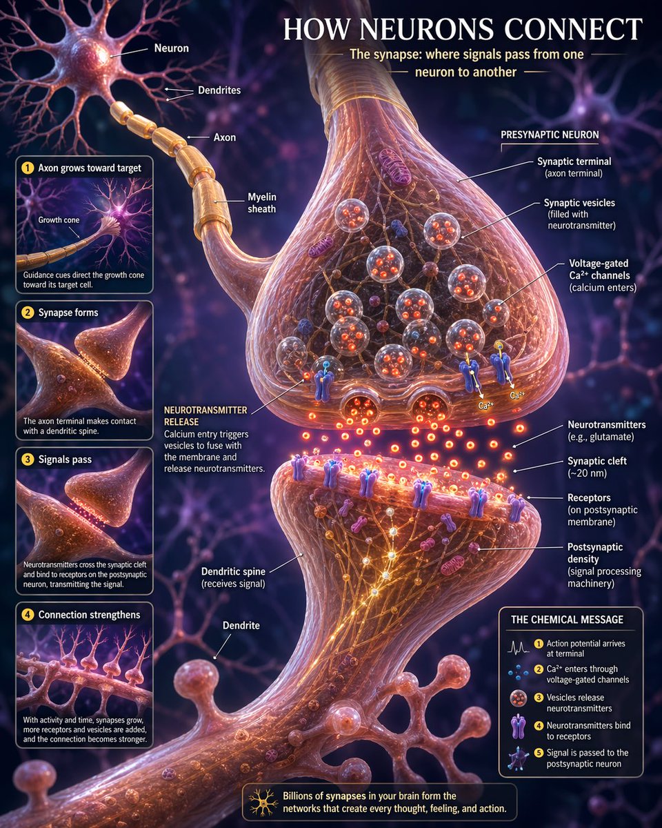 Neurons connection visualization - GPT Image 2 prompt example