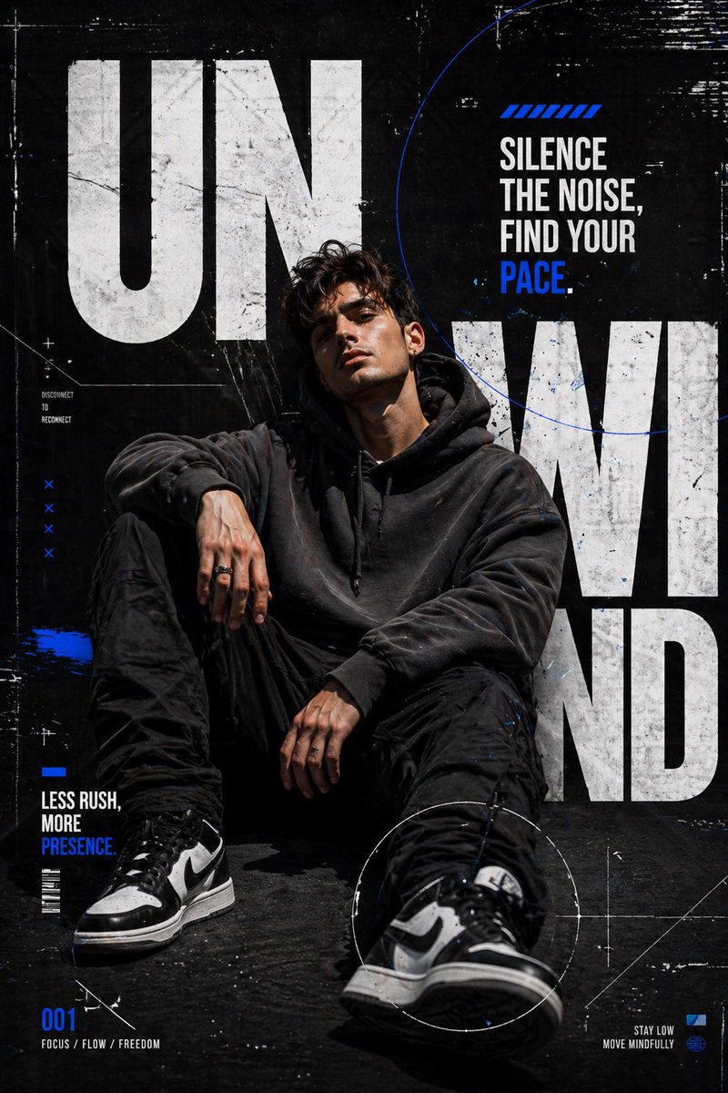 Urban Streetwear Editorial Poster - GPT Image 2 Prompt-Beispiel