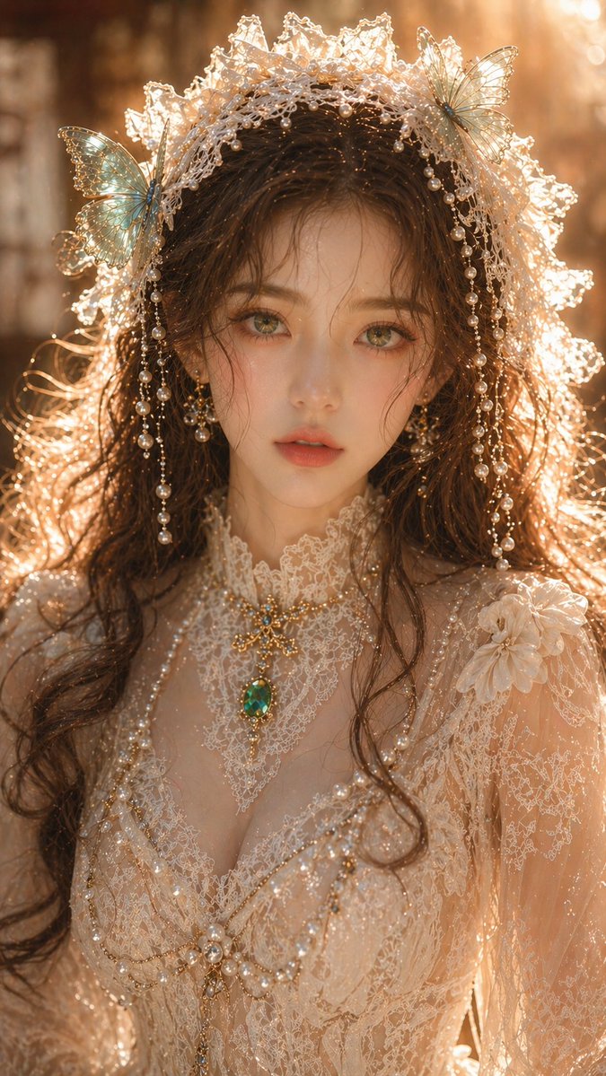 Dreamy Oriental female portrait prompt - GPT Image 2 prompt example