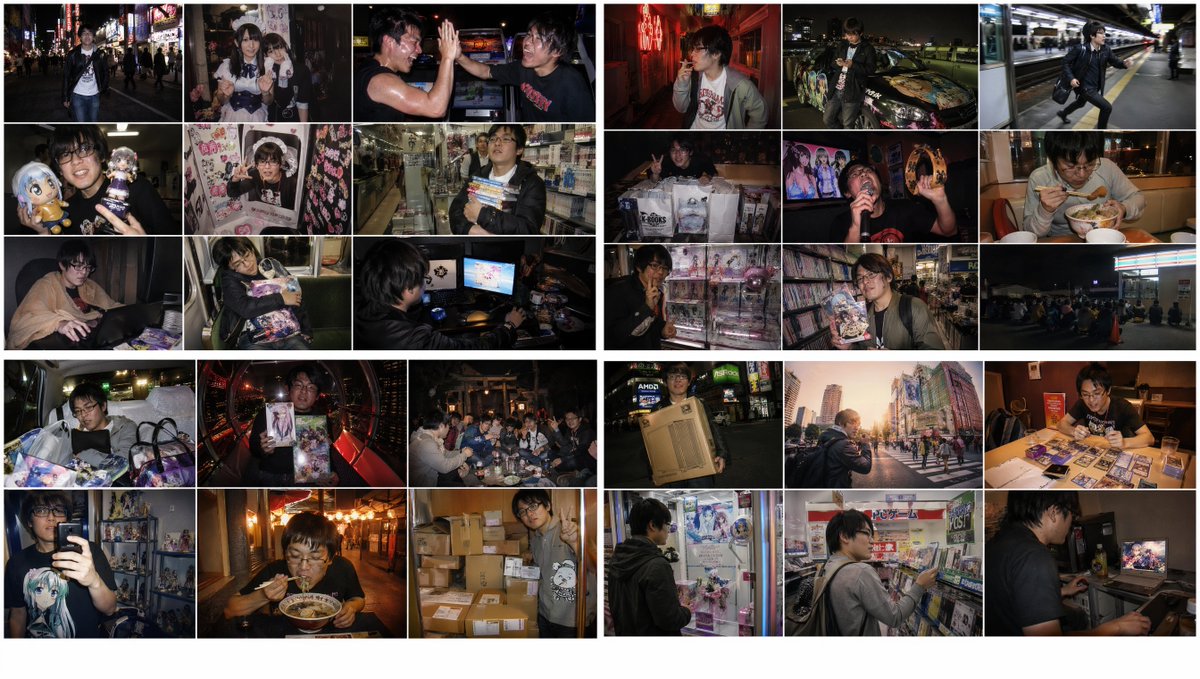 2010s Akihabara Otaku Snapshot Storyboard - GPT Image 2 prompt example