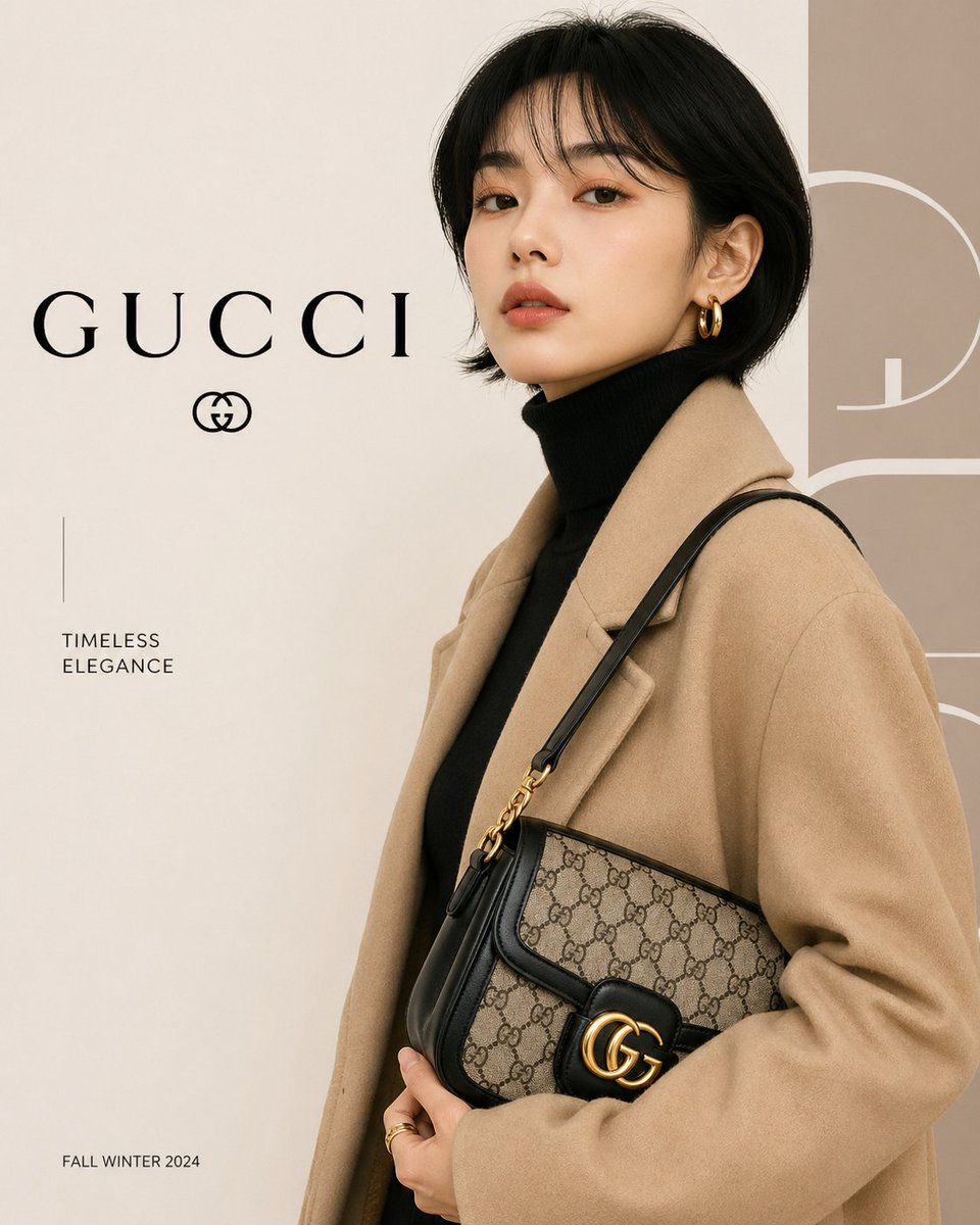 Luxury Fashion Ad Poster - GPT Image 2 prompt example