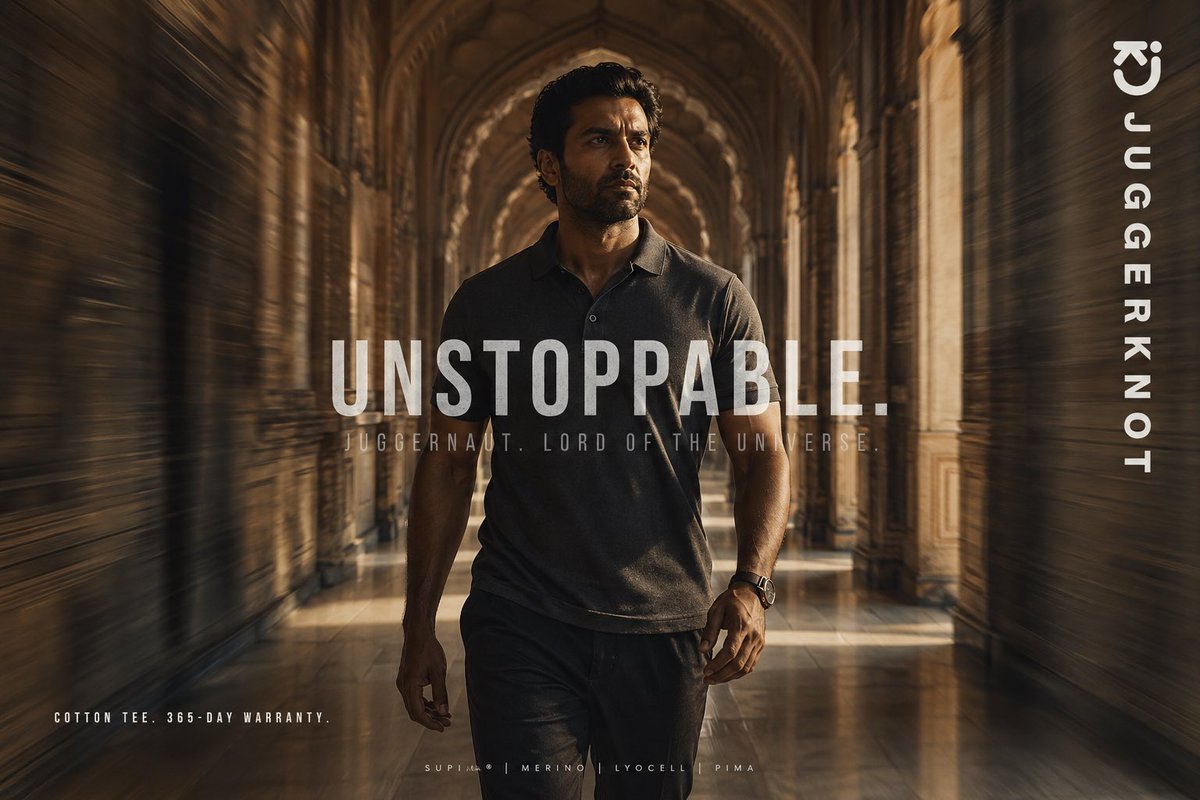 Luxury Tee Campaign Poster - GPT Image 2 prompt example