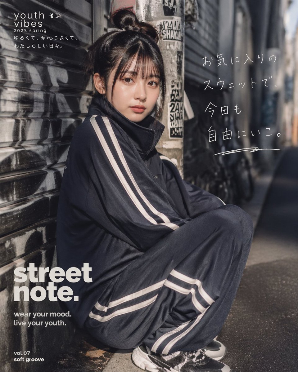 Japanese Streetwear Editorial Poster - GPT Image 2 prompt example
