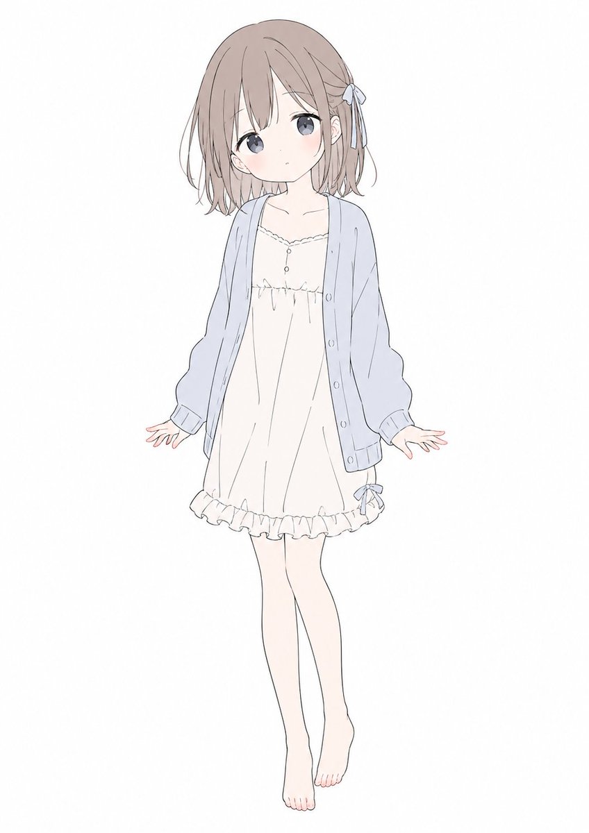 Soft Pastel Anime Girl Full Body - GPT Image 2 prompt example