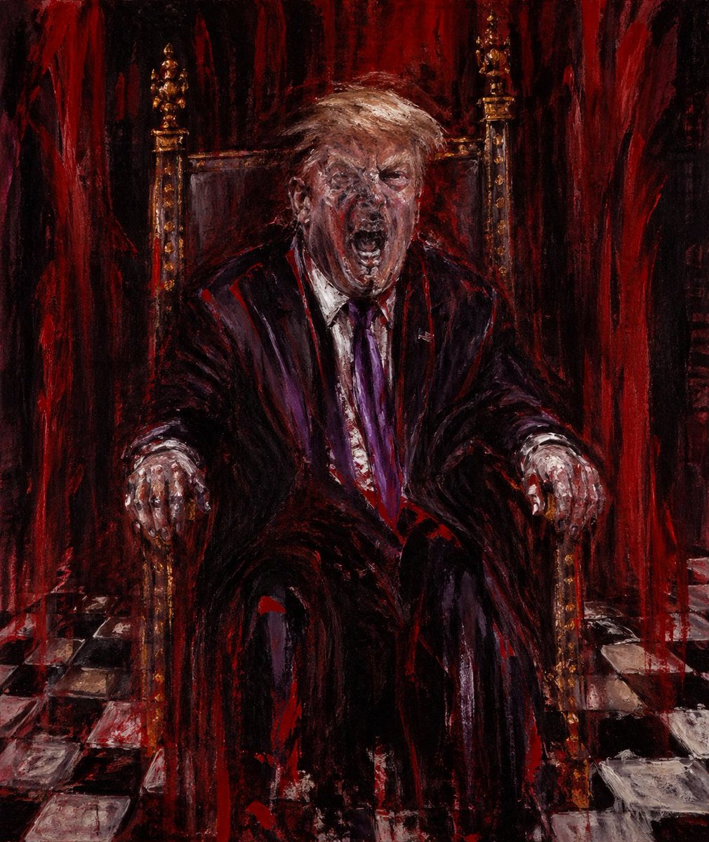 Censored Man on Crimson Throne - GPT Image 2 prompt example