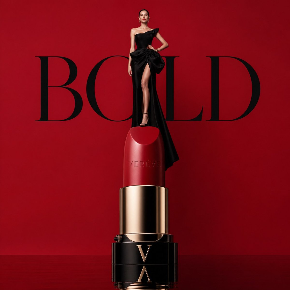 Avant-garde Luxury Beauty Campaign - GPT Image 2 Prompt-Beispiel