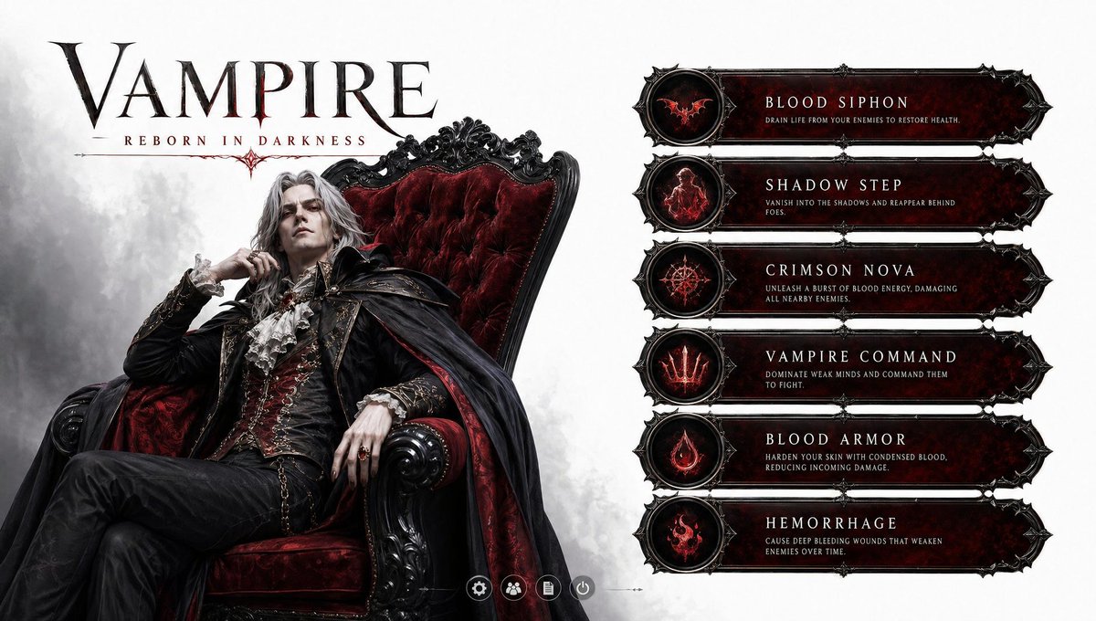 3D Vampire Gaming Character - GPT Image 2 prompt example