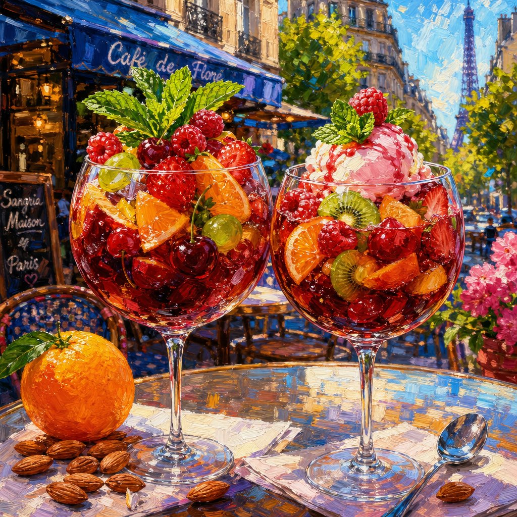 Impressionistic Parisian Café Painting - esempio di prompt GPT Image 2