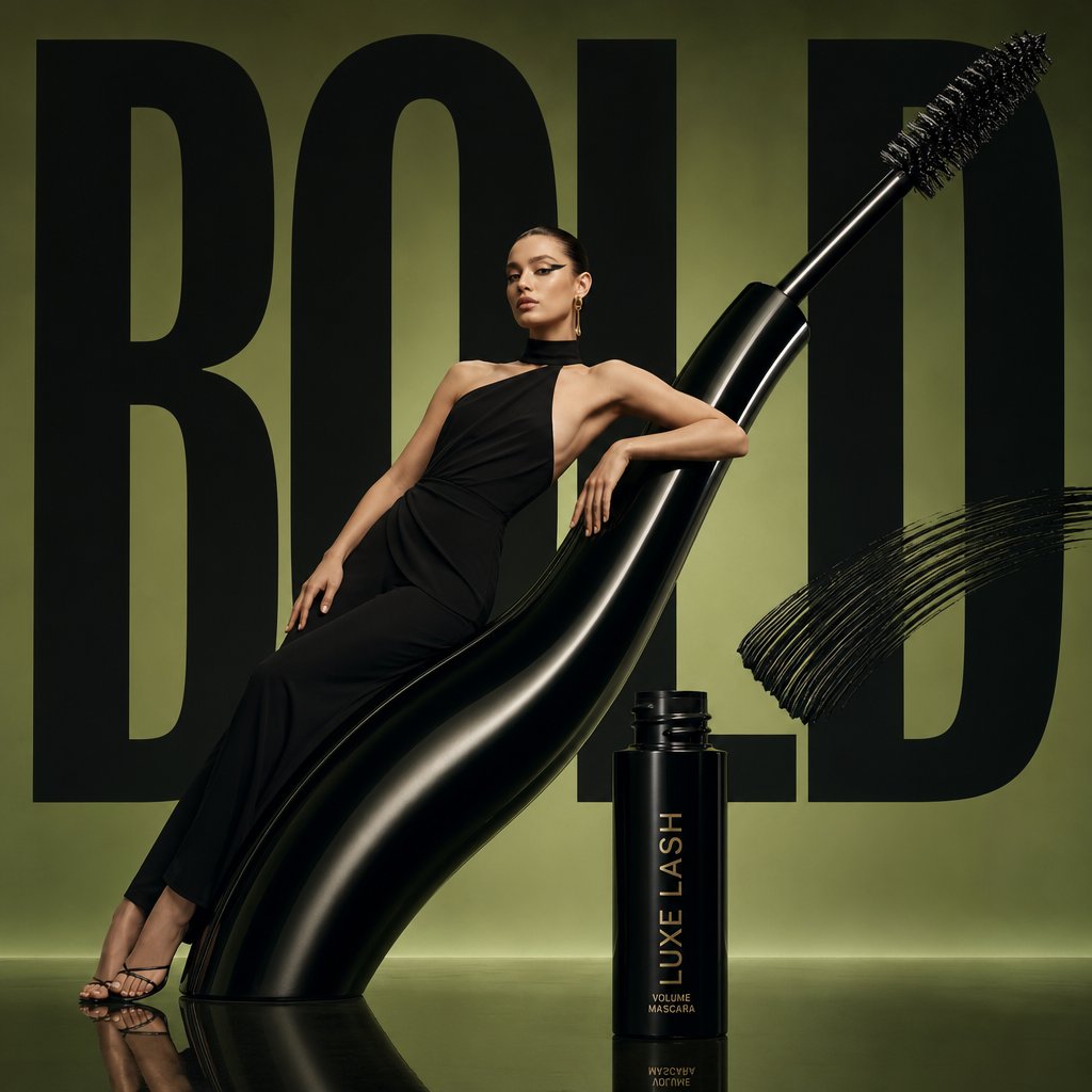 Avant-Garde Beauty Ad - GPT Image 2 prompt example