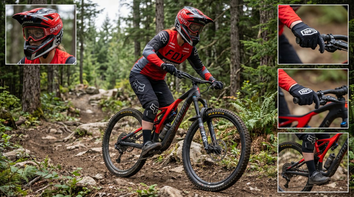 Mountain Biker Action Shots Prompt - esempio di prompt GPT Image 2