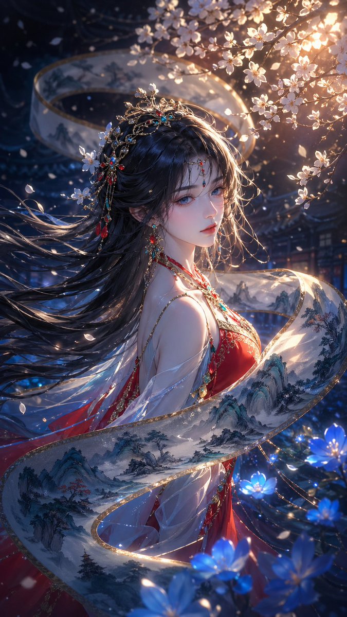 Oriental Fantasy Illustration Prompt - esempio di prompt GPT Image 2