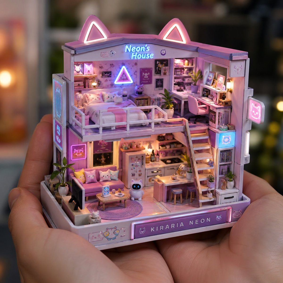 Miniature Handcrafted Object Photography - esempio di prompt GPT Image 2