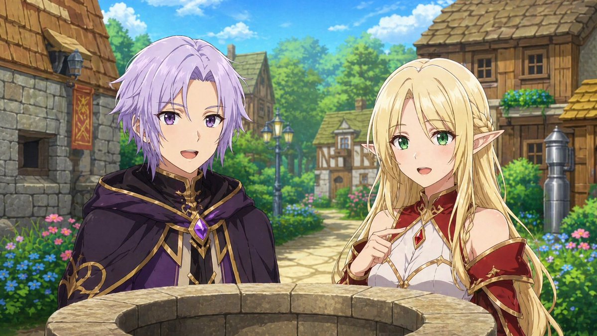 Fantasy Anime Scene Still - esempio di prompt GPT Image 2