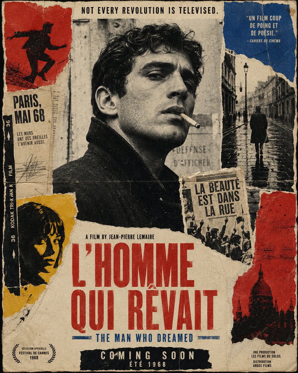 French New Wave Protest Film Poster - GPT Image 2 prompt example