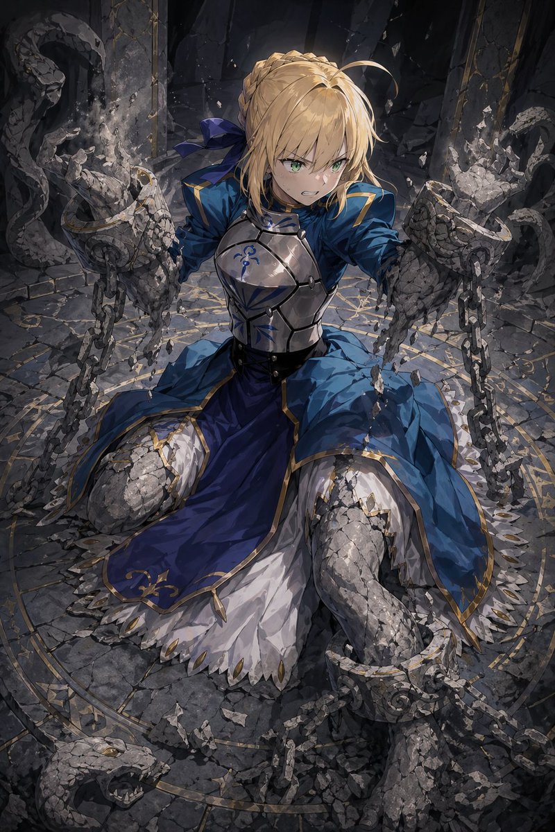 Partial Petrification Knight Card Art - esempio di prompt GPT Image 2