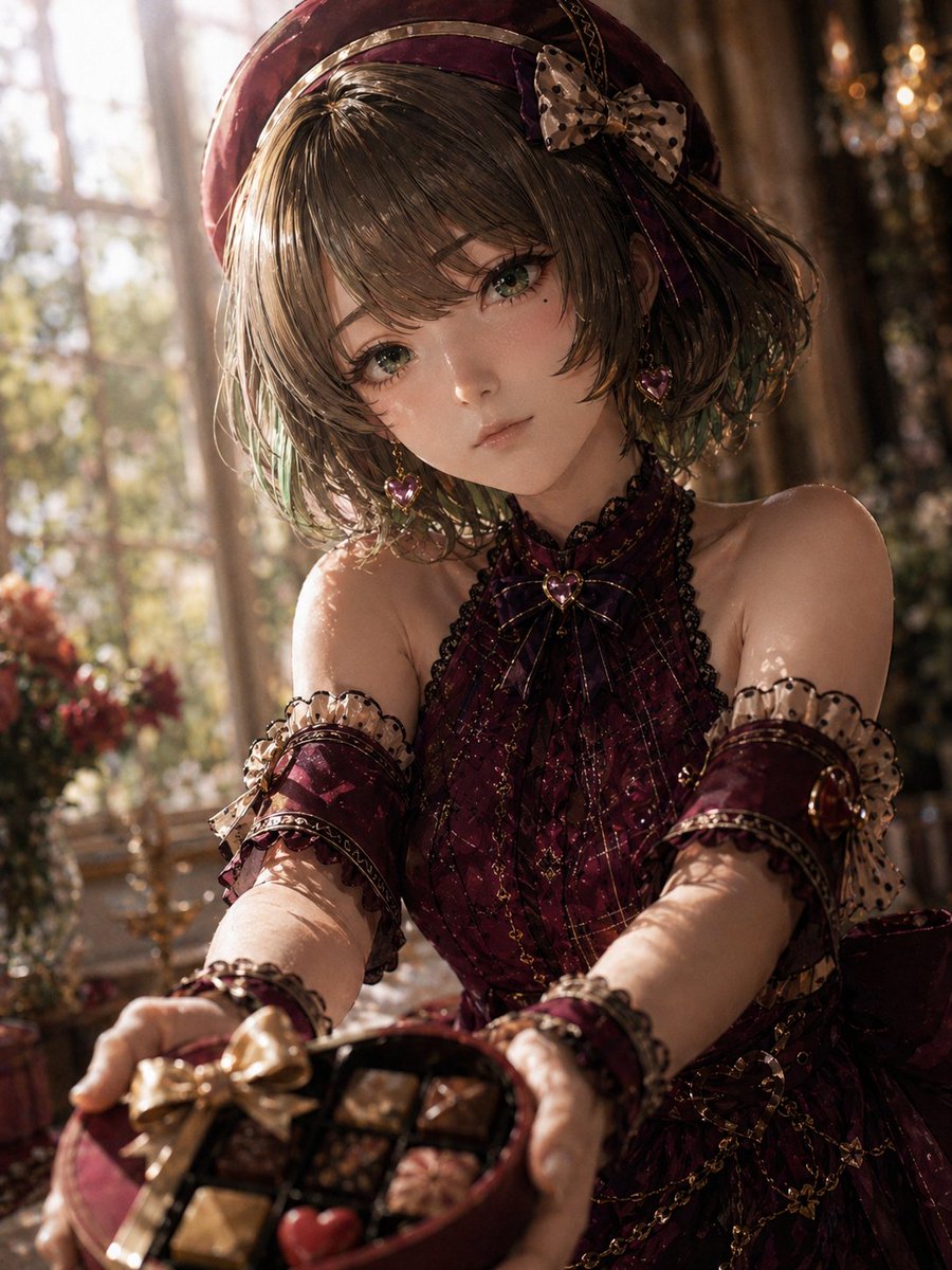 Photoreal Valentine Idol Portrait - GPT Image 2 prompt example