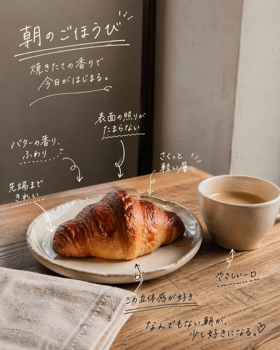 Handwritten Japanese Cafe Photo Overlay - GPT Image 2 prompt example