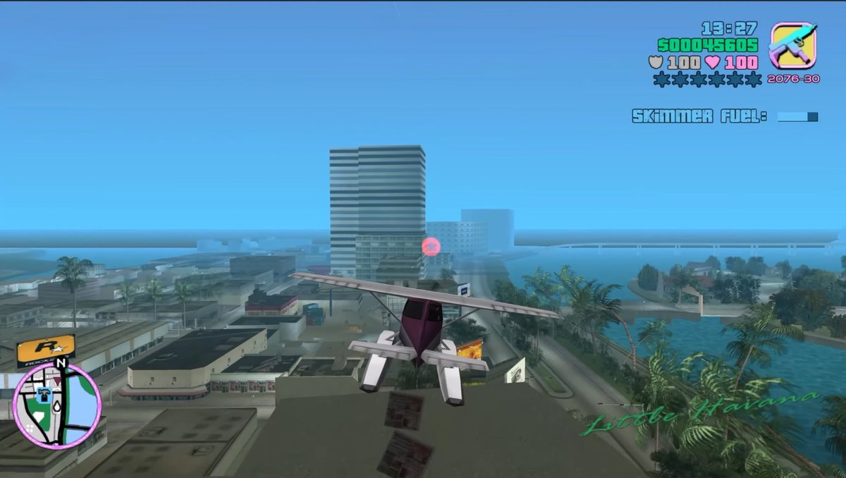 Retro Open-World Seaplane Screenshot - esempio di prompt GPT Image 2