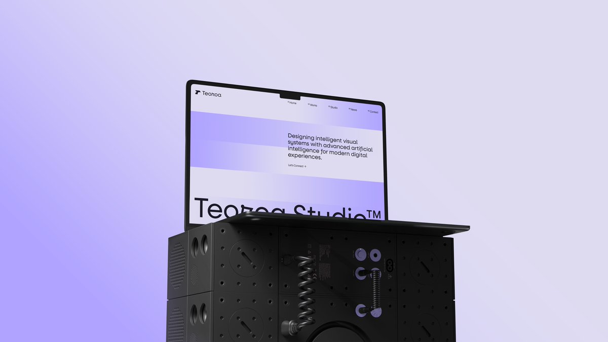 Minimal Laptop on Industrial Pedestal - esempio di prompt GPT Image 2