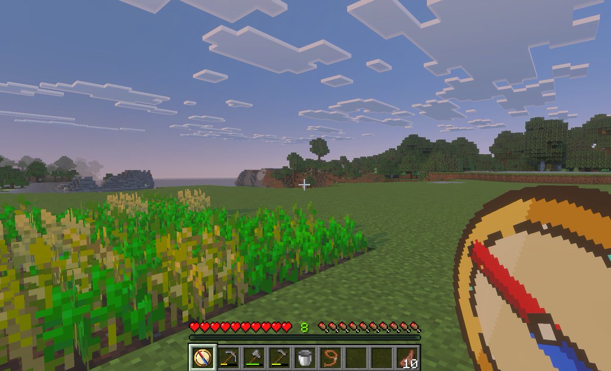 Minecraft Teleport Compass Screenshot - GPT Image 2 prompt example