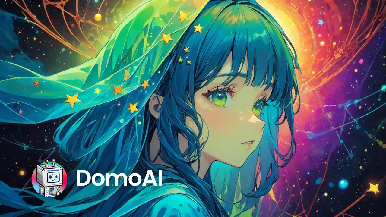 Illustrazione anime DomoAI che mostra l’orientamento dello strumento alla stilizzazione